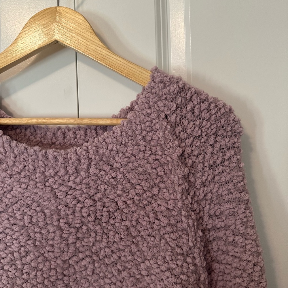 Light Purple Knit Sweater - Large - Picture 2 of 5